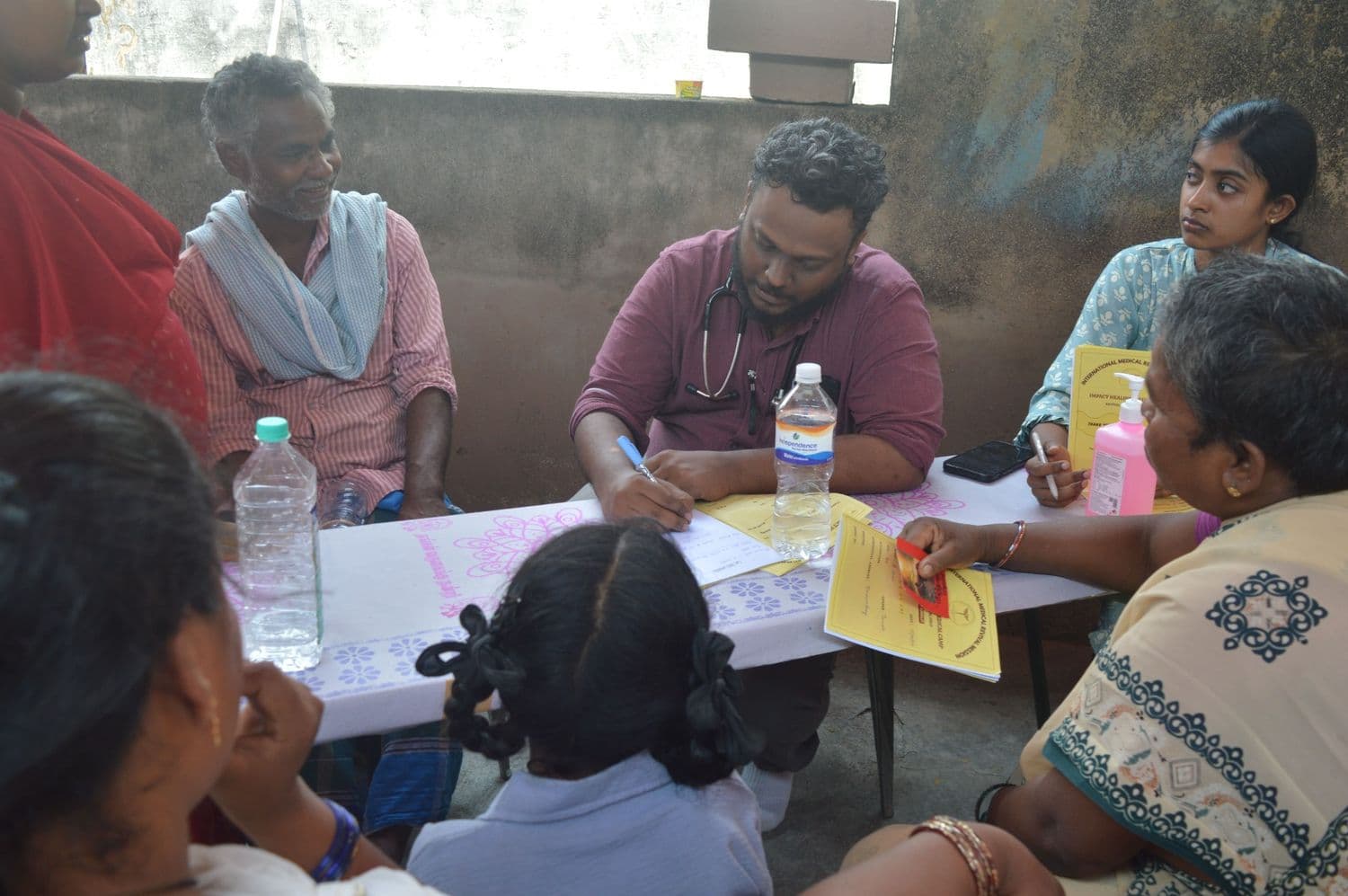 IMRM Medical Camp field outreach
